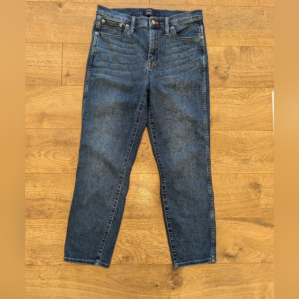 J Crew High-rise Vintage Straight
